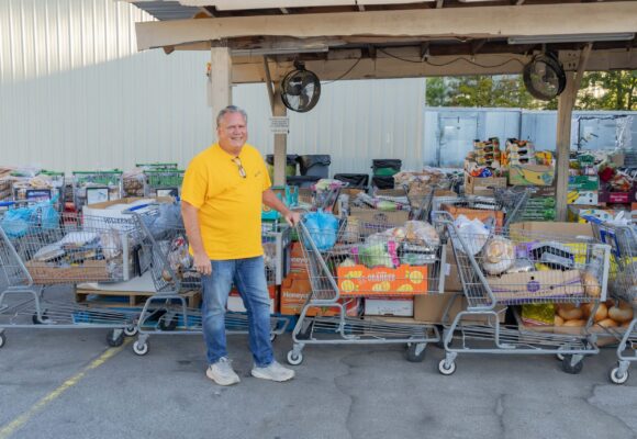 Placing Food on Tables and Hope in Hearts